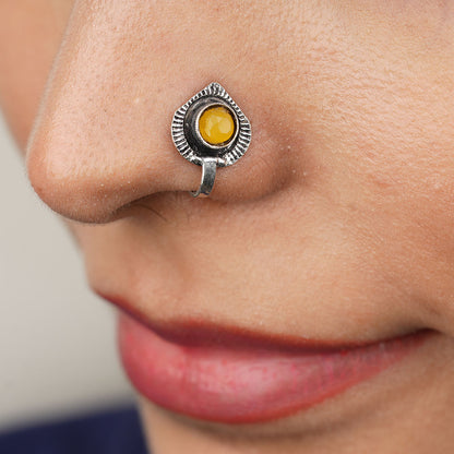 Stone Studded Beautiful Nosepin