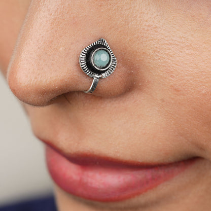 Stone Studded Beautiful Nosepin