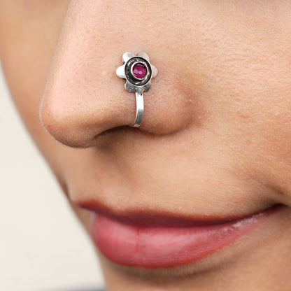 Stone Studded Beautiful Nosepin