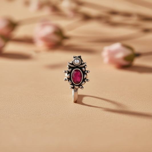 Stone Studded Beautiful Nosepin