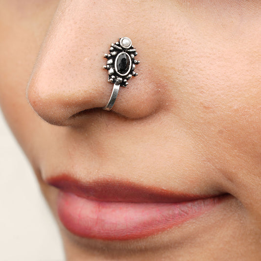 Stone Studded Beautiful Nosepin