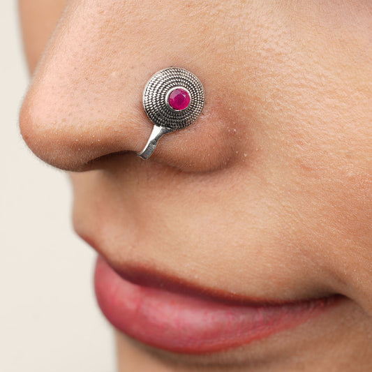 Stone Studded Beautiful Nosepin