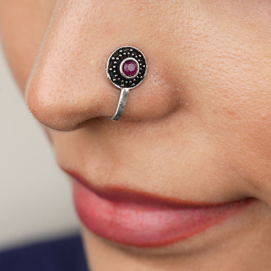 Stone Studded Beautiful Nosepin