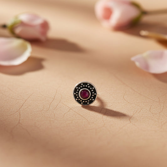 Stone Studded Beautiful Nosepin