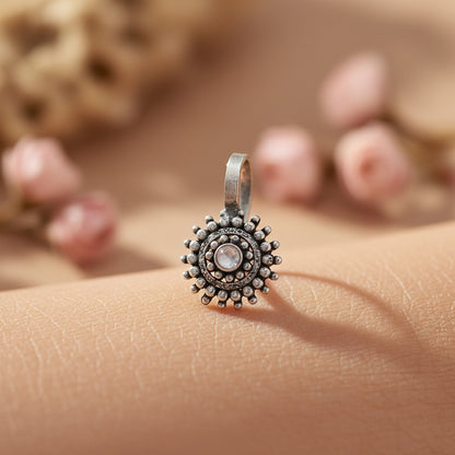 Stone Studded Beautiful Nosepin