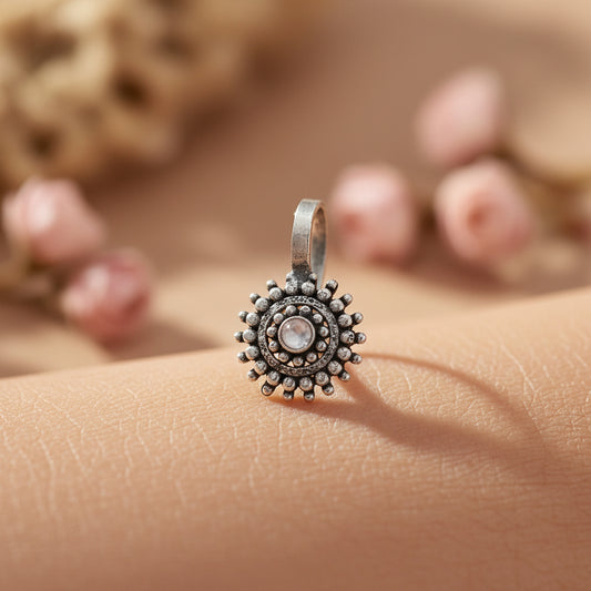 Stone Studded Beautiful Nosepin