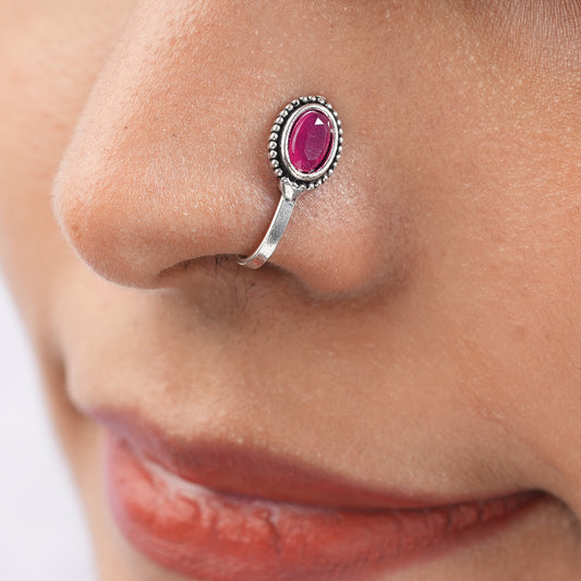 Stone Studded Beautiful Nosepin