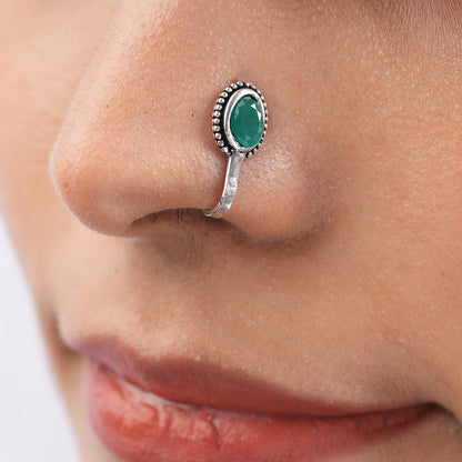 Stone Studded Beautiful Nosepin