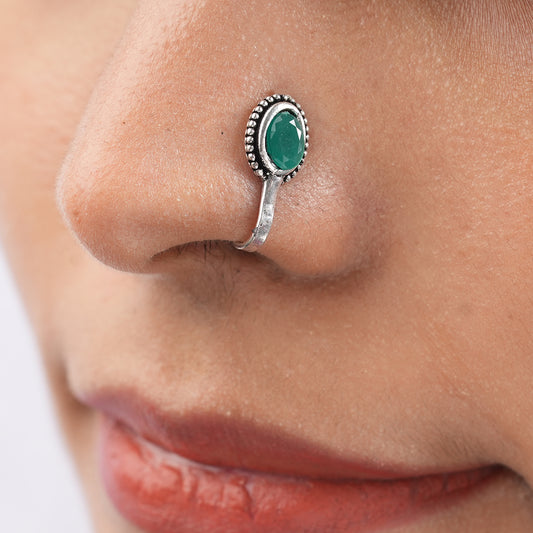 Stone Studded Beautiful Nosepin