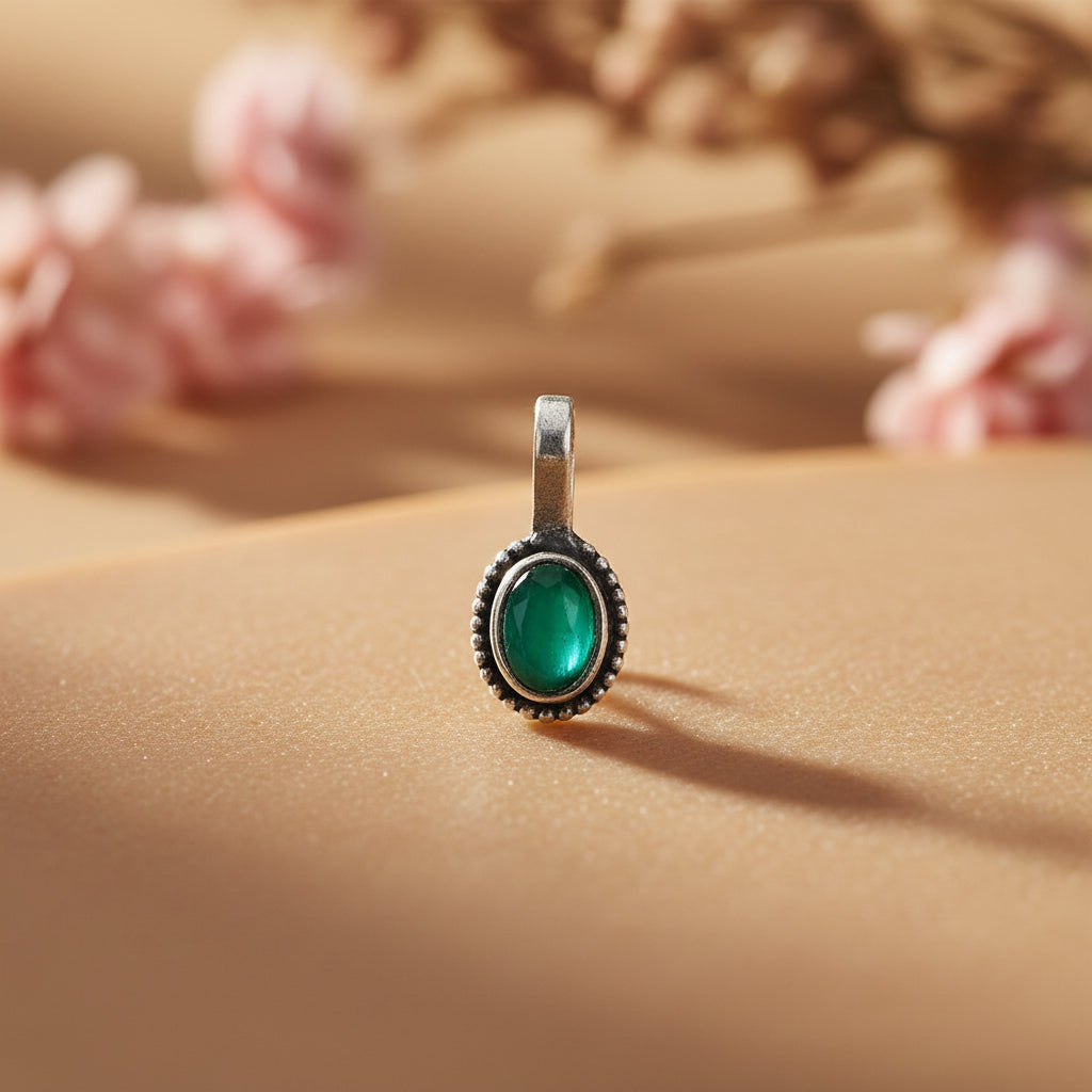 Stone Studded Beautiful Nosepin