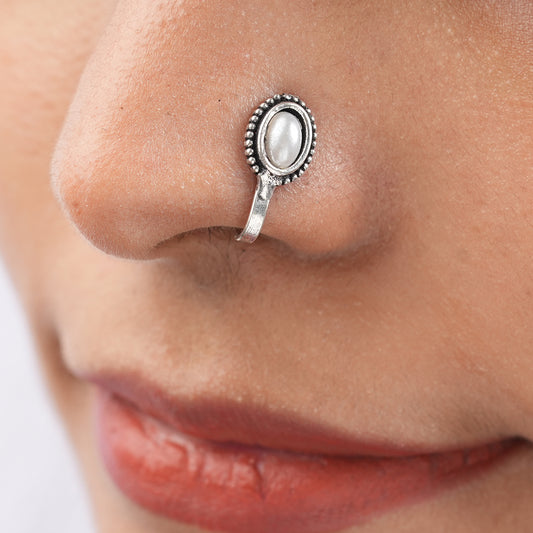 Stone Studded Beautiful Nosepin
