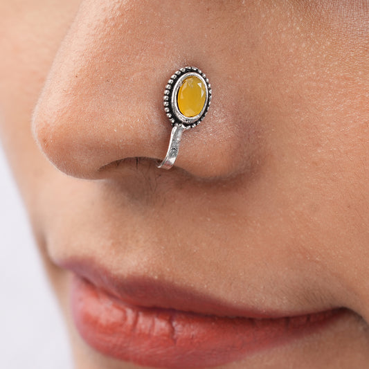 Stone Studded Beautiful Nosepin