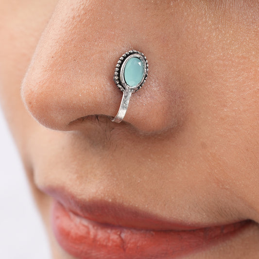 Stone Studded Beautiful Nosepin