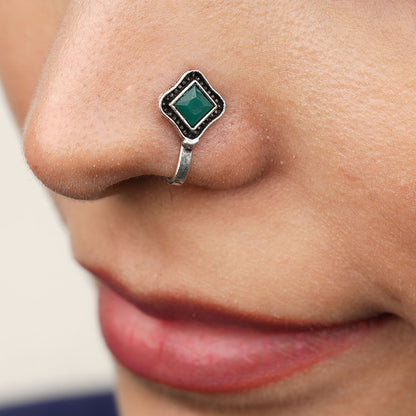 Stone Studded Beautiful Nosepin