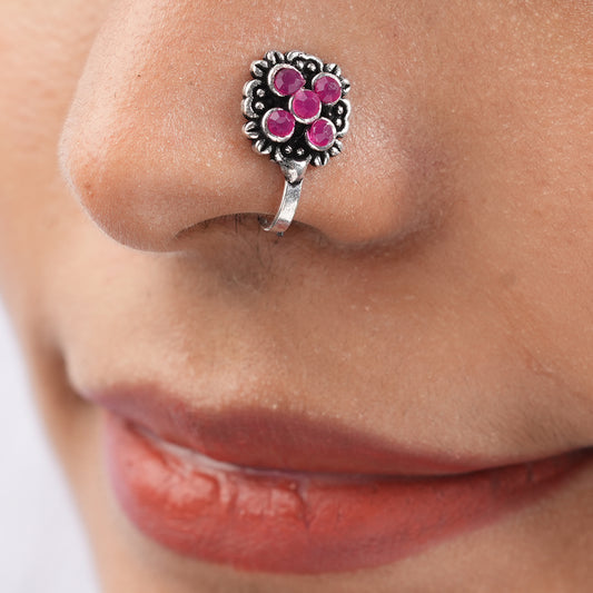 Stone Studded Beautiful Nosepin