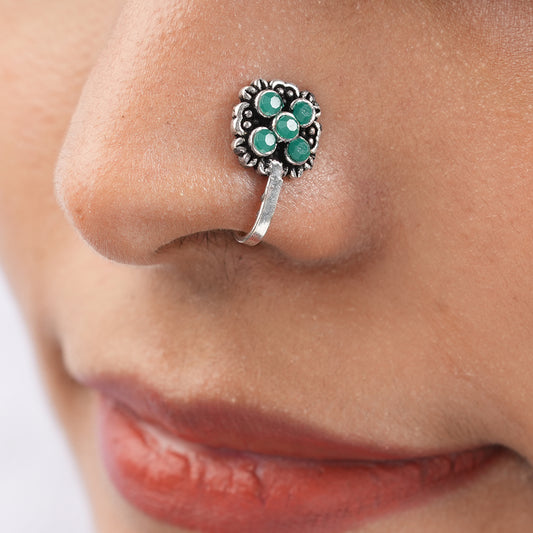 Stone Studded Beautiful Nosepin