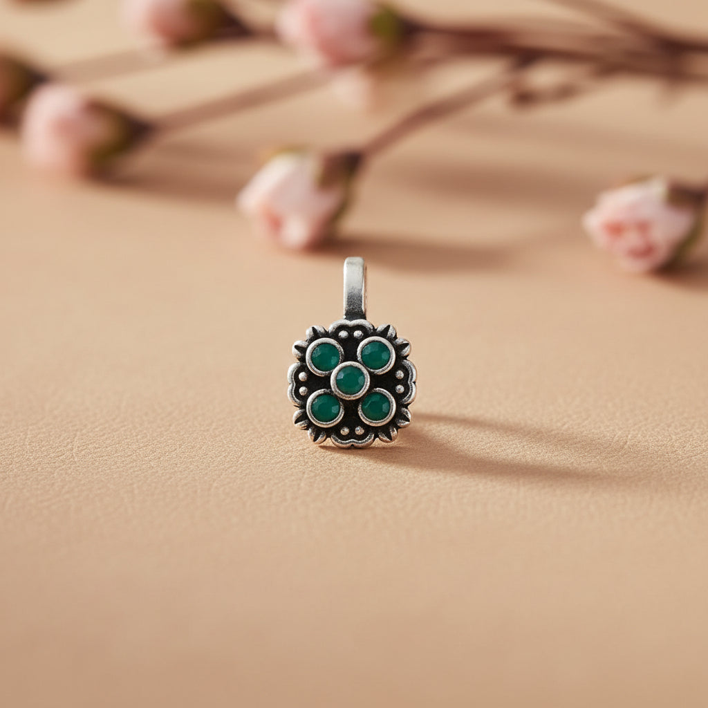 Stone Studded Beautiful Nosepin