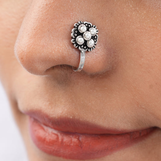 Stone Studded Beautiful Nosepin