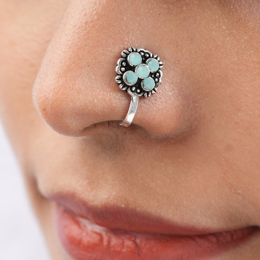 Stone Studded Beautiful Nosepin
