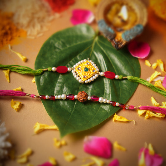 Handmade Rakhi Set