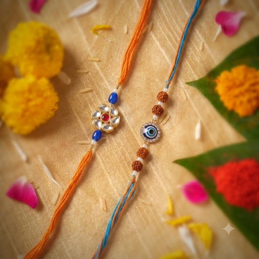 Handmade Rakhi Combo