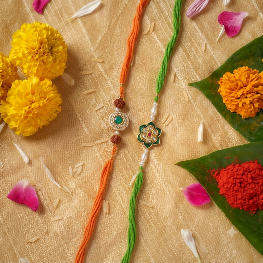 Handmade Rakhi Combo