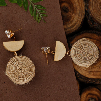 Jute Earring