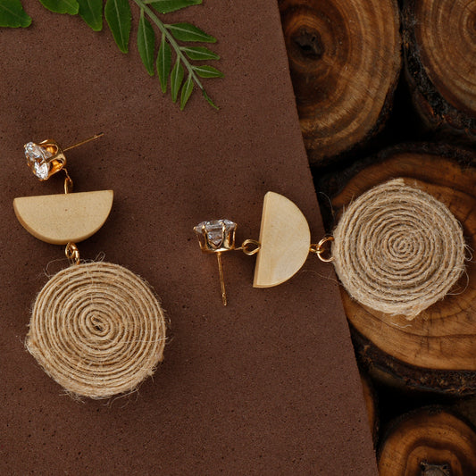 Jute Earring