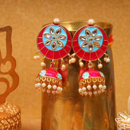 Meenakari Earrings