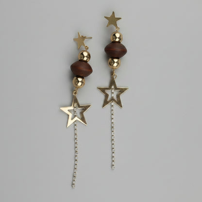 Star Drop Danglers