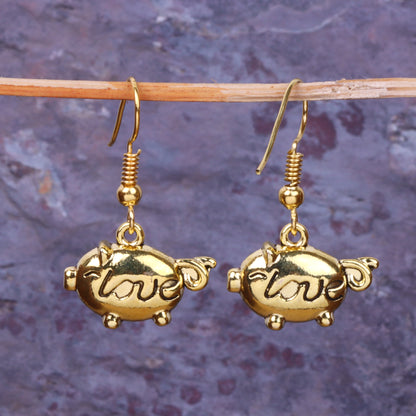 StylishKudi Oxidised Silver Drops & Danglers Earrings ComboSet for Women&girl