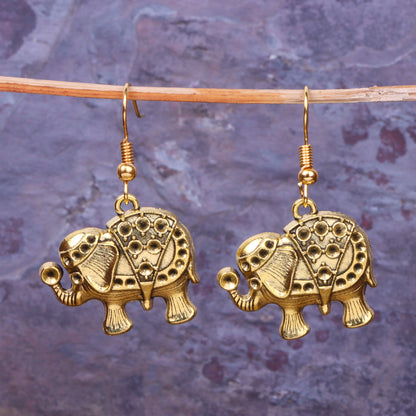 StylishKudi Oxidised Silver Drops & Danglers Earrings ComboSet for Women&girl