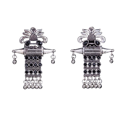 Bindaas Boho dangler earrings (Black)