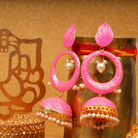 Meenakari Earrings