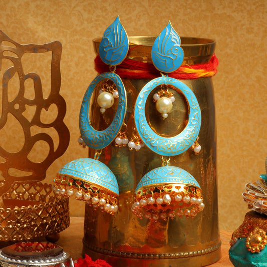 Meenakari Earrings