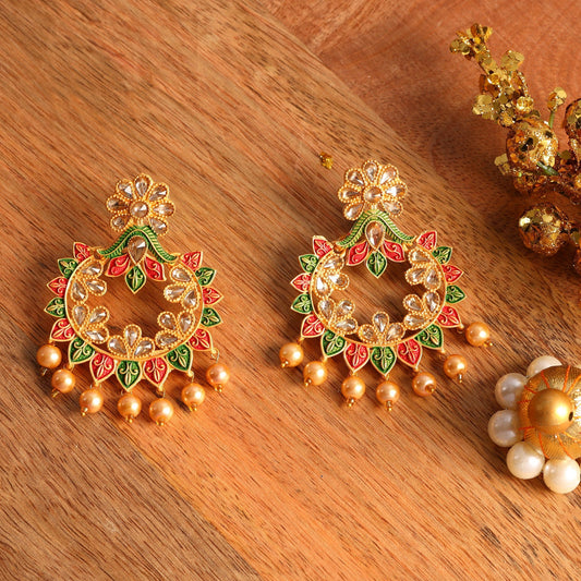 Meenakari Earrings