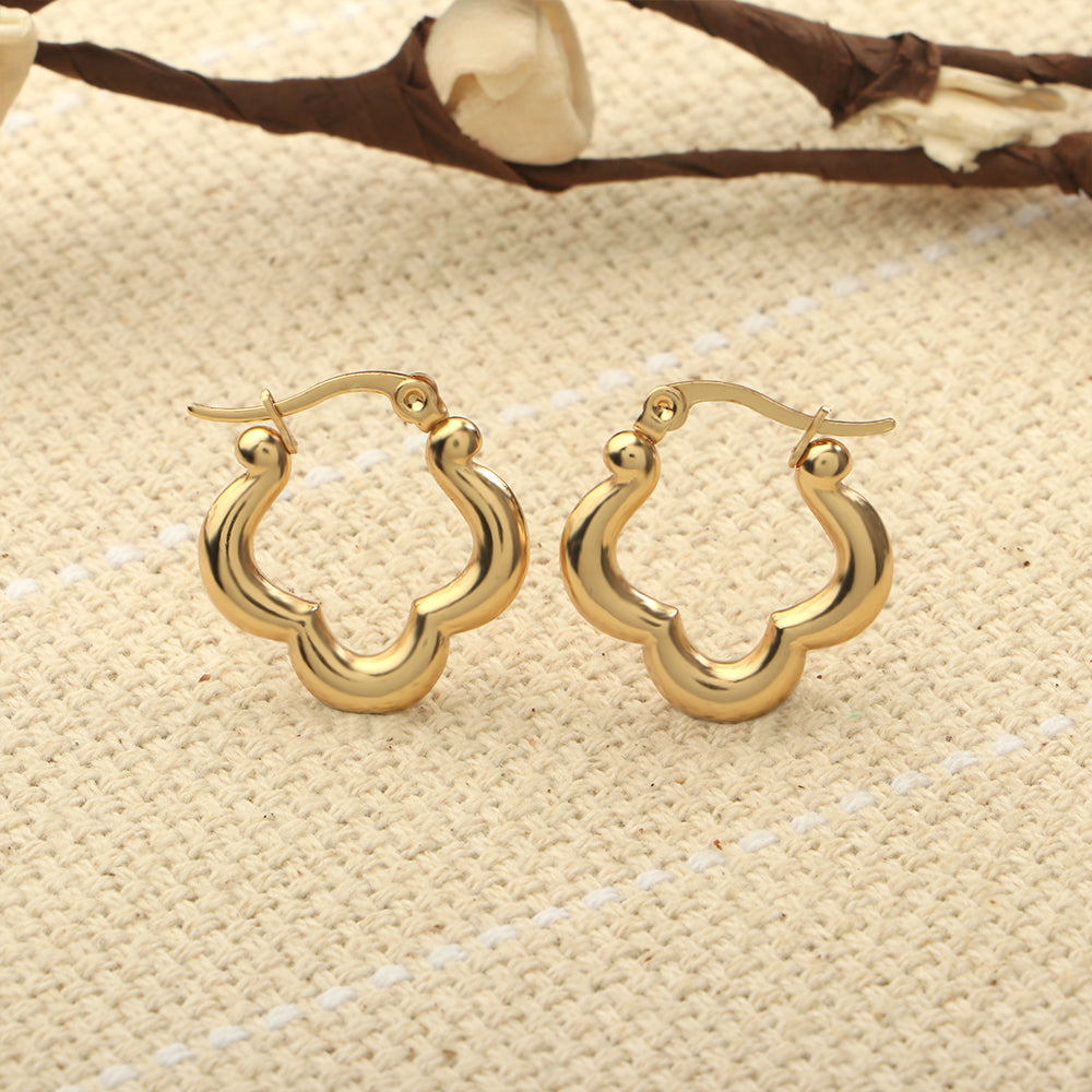 Star Spark- Stone studded dangler earrings