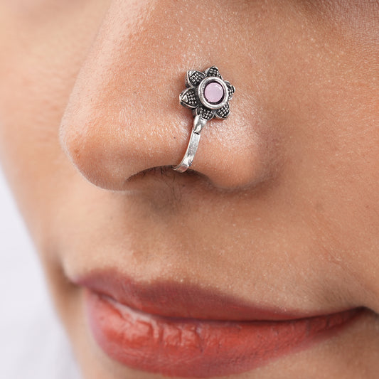 Stone Studded Beautiful Nosepin