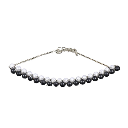 Moonlit pearl choker neckpiece