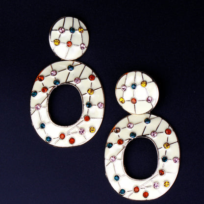 Multicolor stone Earrings