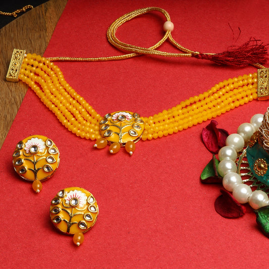 Meenakari Necklace Set