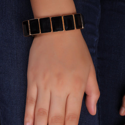 Black Crystal Bracelet