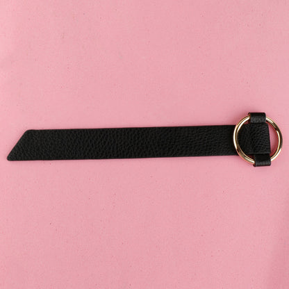 Black Belted  Bracelet