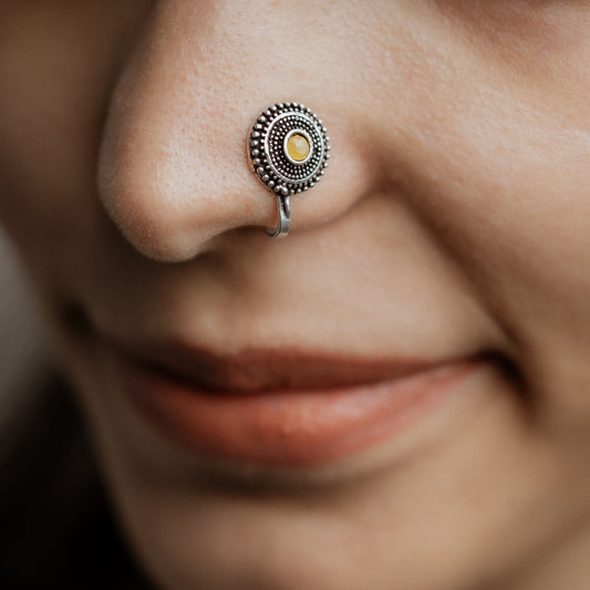 Stone Studded Beautiful Nosepin