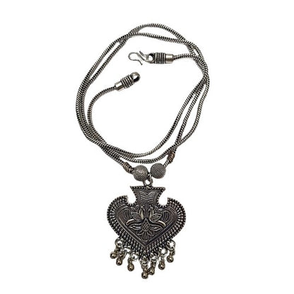 Heart shape oxidised Necklace