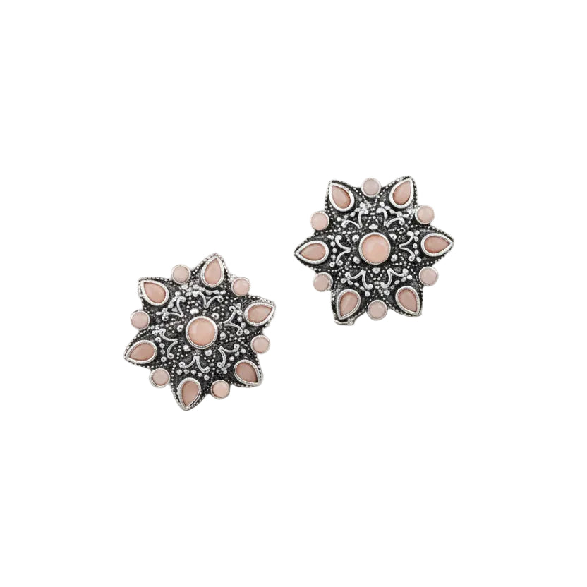 Hoot Hoot Dangler earrings (Light Orange)
