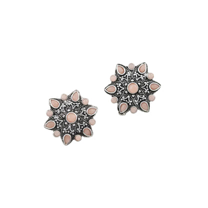 Hoot Hoot Dangler earrings (Light Orange)