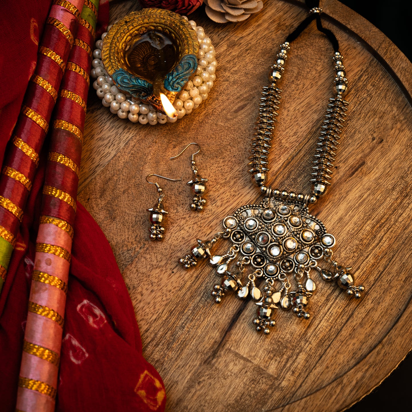 Navaratri Special Neckpiece Set