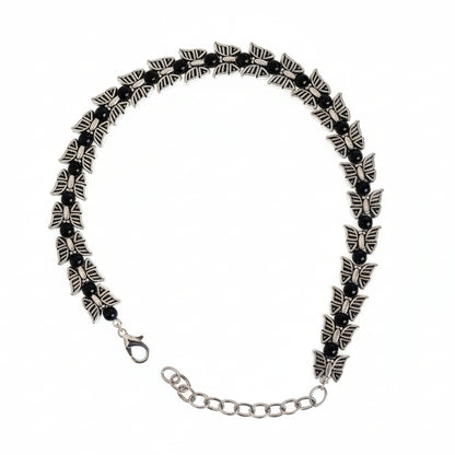 FlutterWings Anklet (Black)
