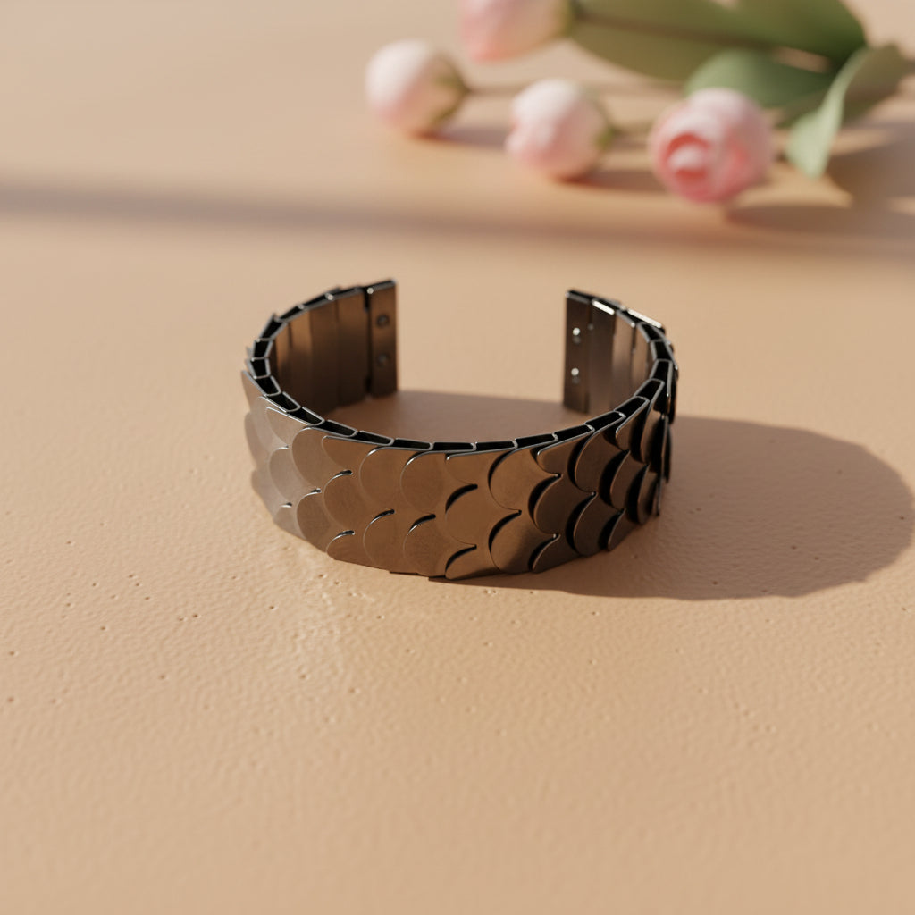 Flexible Metallic Link Bracelet